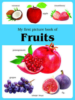 cover image of My First Picture Book of Fruits